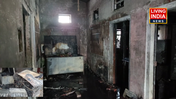Moga Fire: मोगा में घर में लगी भीषण आग, लाखों का सामान जलकर राख, जानिए कैसे लगी आग?