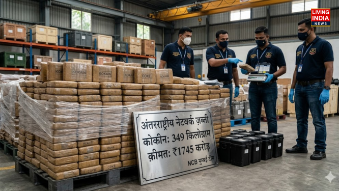 Narcotics Control Bureau: नारकोटिक्स कंट्रोल ब्यूरो मुंबई के हाथ लगी 1745 करोड़ रुपये की नशीले पदार्थों खेप, दक्षिण अमेरिका से आ रही थी खेप, गृह मंत्री ने दी प्रतिक्रिया