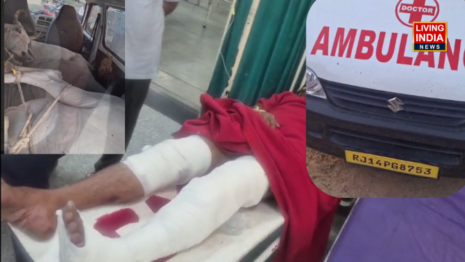Nuh  Ggau Taskar: नूंह में एंबुलैंस में ले जा रहे थे गाय, पुलिस और गौ-तस्करों के बीच मुठभेड़ में एक आरोपी घायल