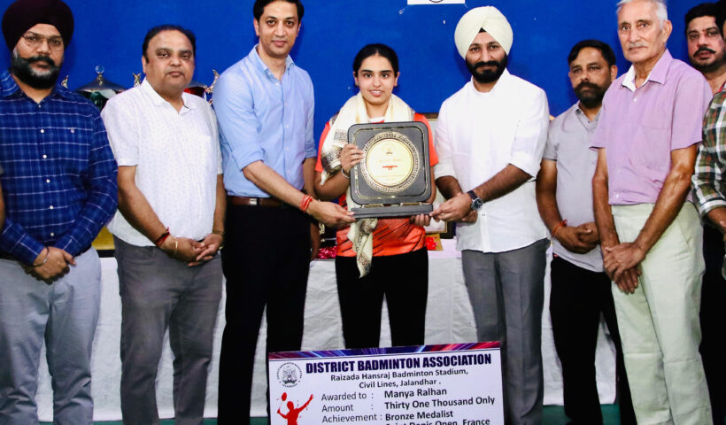 ਮਾਨ ਸਰਕਾਰ ਸੂਬੇ ਦੇ ਖੇਡ ਮਾਹੌਲ ਨੂੰ ਬਦਲਣ ਲਈ ਵਚਨਬੱਧ : ਵਿਧਾਇਕ ਸੁਖਾਨੰਦ, ਜਲੰਧਰ ਵਿੱਚ 4 ਦਿਨਾਂ ਸਬ-ਜੂਨੀਅਰ ਸਟੇਟ ਰੈਂਕਿੰਗ ਬੈਡਮਿੰਟਨ ਟੂਰਨਾਮੈਂਟ ਦੀ ਸ਼ੁਰੂਆਤ