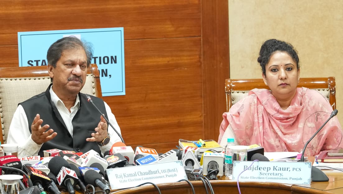 पंजाब में 08 नगर निगमों, 76 नगर परिषदों और 21 नगर पंचायतों के सदस्यों के चुनाव हेतु आम चुनाव 26 मई को