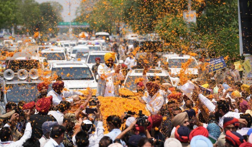 Shukrana Yatra’ at Mansa, Punjab Witnessing Historic Transformation as Canal Water Reaching Tail Ends: CM