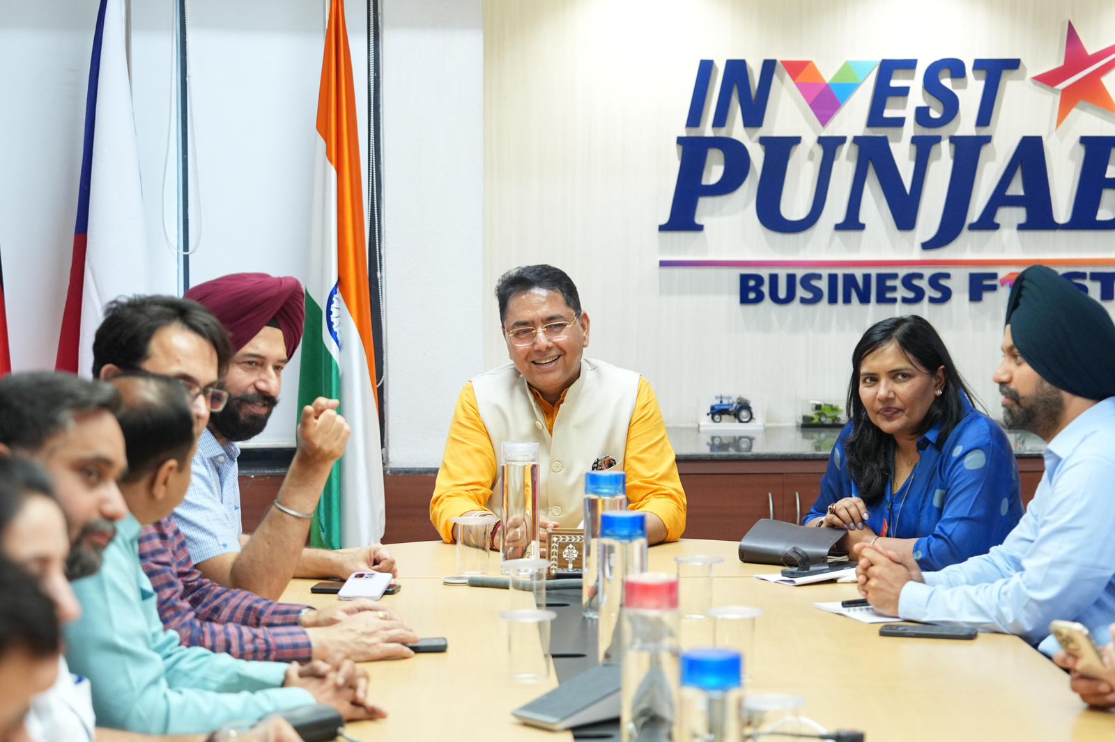 Punjab Cabinet Minister Aman Arora on Tuesday assumed office as the Minister for Industries & Commerce at Udyog Bhawan, Sector 17, Chandigarh.