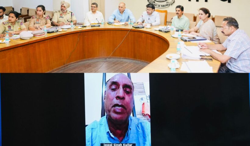 Punjab NRI Affairs Minister Dr. Ravjot Singh today conducted an “Online Milni” to listen to the problems, grievances