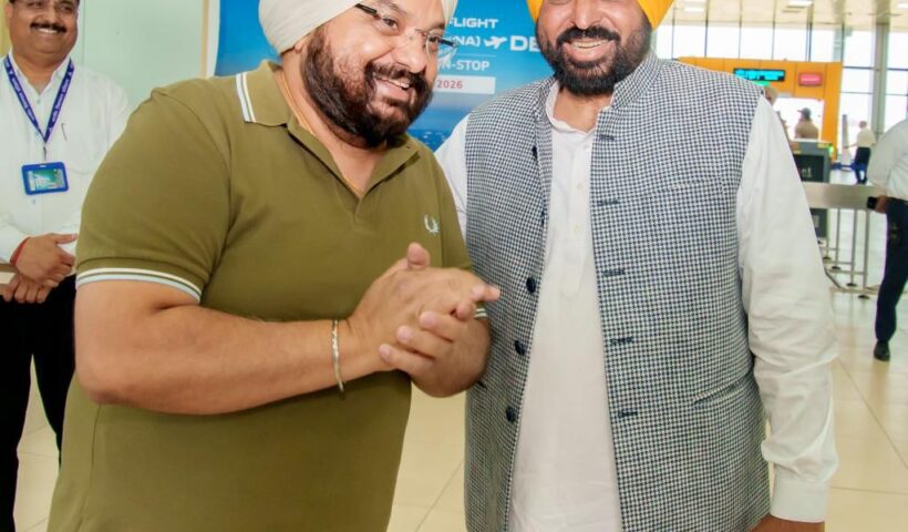 Halwara Airport Should Be Named After Shaheed Kartar Singh Sarabha: CM Bhagwant Singh Mann, CM Bhagwant Singh Mann Visits Halwara Airport with AAP National Convenor Arvind Kejriwal for First Time After Flight Operations Began