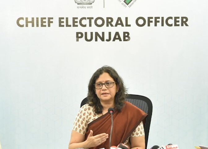 Punjab State targets 90 percent pre-mapping before Special Intensive Revision (SIR) begins. Disclosing the same today