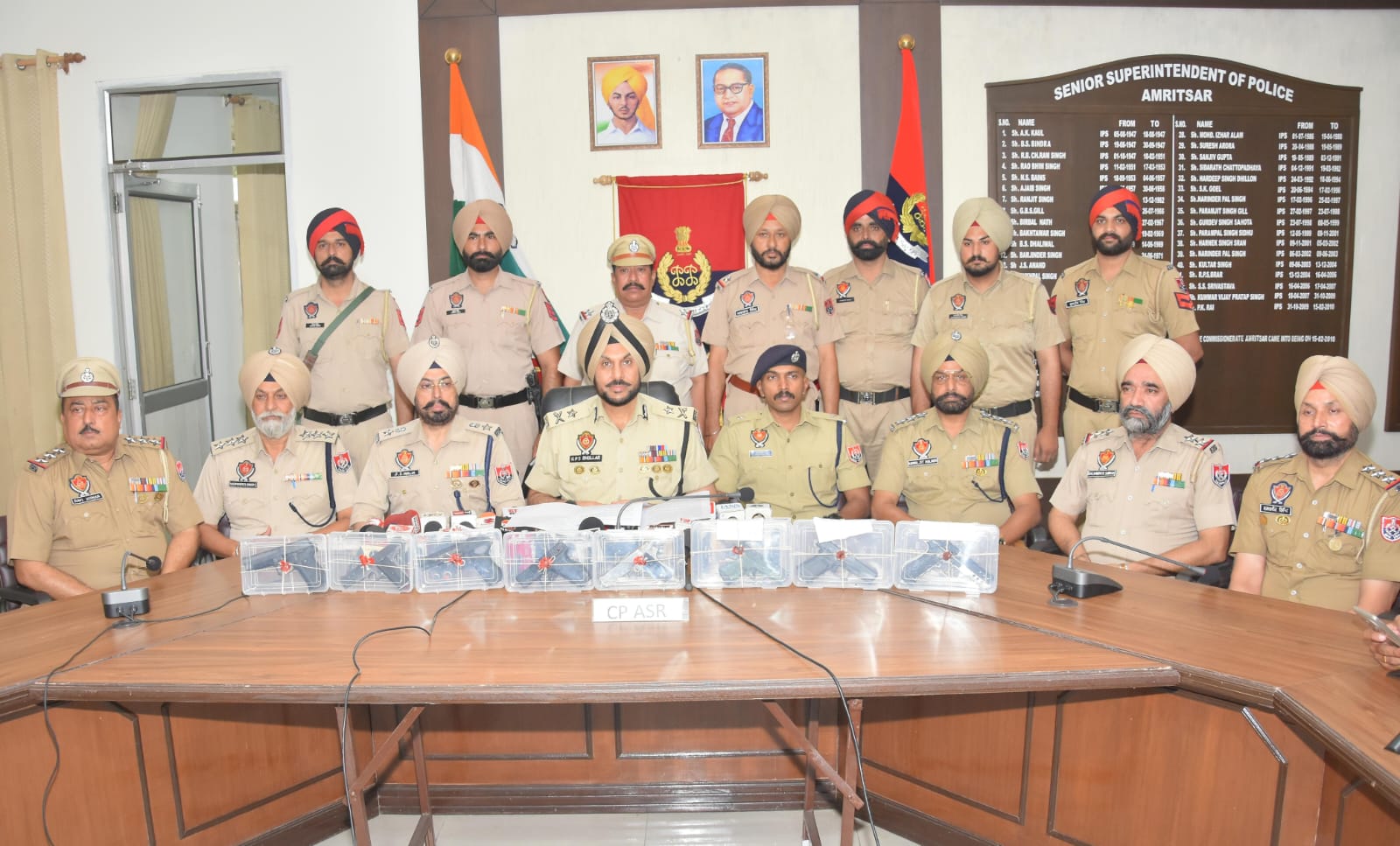 In a major breakthrough amidst the ongoing drive to make Punjab a safe and secure state, Amritsar Commissionerate Police