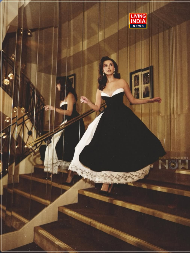 Tara Sutaria ‘s Vintage look At Cannes stole the show.