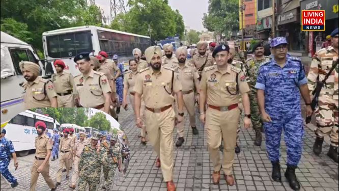Amritsar Operation Blue Star Anniversary: ऑपरेशन ब्लू स्टार की बरसी, अमृतसर में सुरक्षा कड़ी, सुरक्षा बढ़ाई, पैरामिलिट्री तैनात, पुलिस ने निकाला फ्लैग मार्च