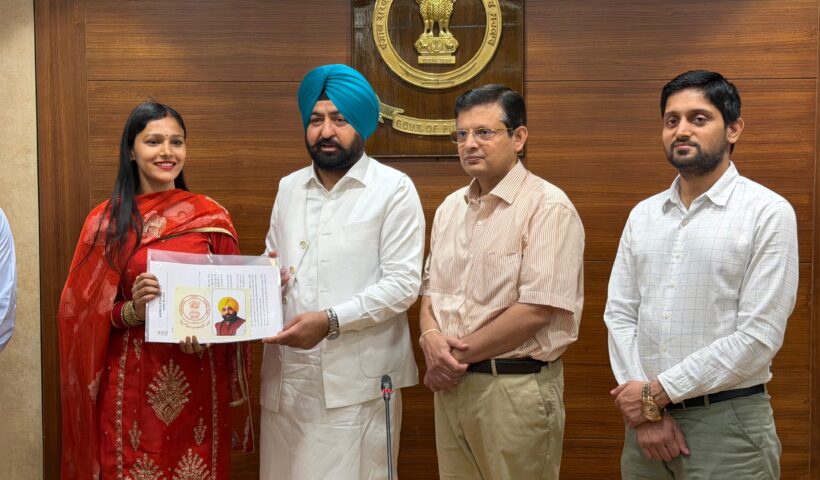 MINISTER HANDS OVER APPOINTMENT LETTERS