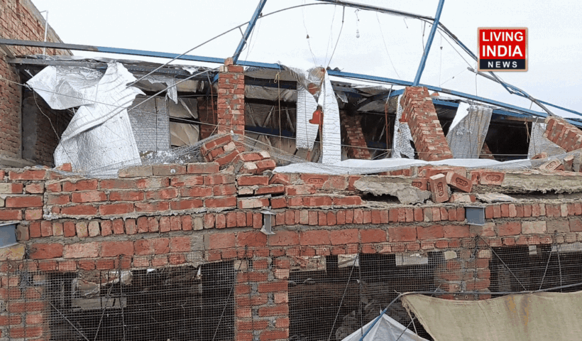 Gurdaspur Storm: गुरदासपुर के तलवंडी रामा में तूफ़ान से पोल्ट्री फ़ार्म मलबे में तब्दील, लगभग 45.50 लाख रुपये का नुकसान