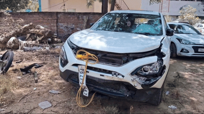Samrala Accident: समराला के बाईपास NH में भयानक सड़क हादसा: तेज़ रफ़्तार कार की मोटरसाइकिल से भीषण टक्कर एक की मौत