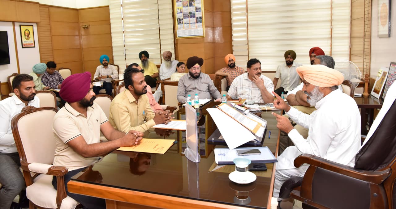 Finance Minister Harpal Singh Cheema Meets Employee Unions; Assures Speedy Action on Legitimate Demands