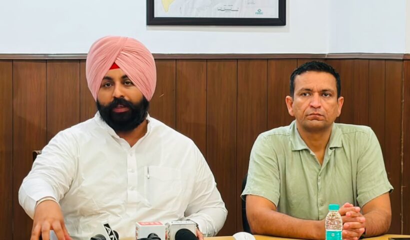 HARJOT BAINS KICKSTARTS “MISSION CLEAN PUNJAB’; ALL CIVIC OFFICIALS ON GROUND DAILY 7 TO 8AM