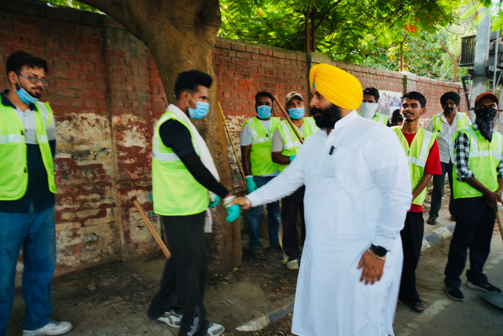 Marking a paradigm shift in Punjab’s urban sanitation & cleaning initiative, Punjab Local Government Minister