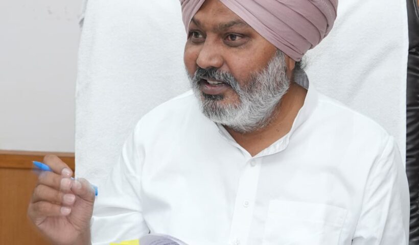 Punjab Finance, Planning, and Excise & Taxation Minister Advocate Harpal Singh Cheema on Friday