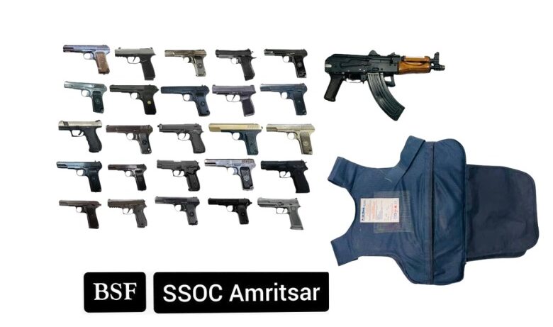 In a major breakthrough against cross-border arms smuggling, Border Security Force (BSF) Punjab