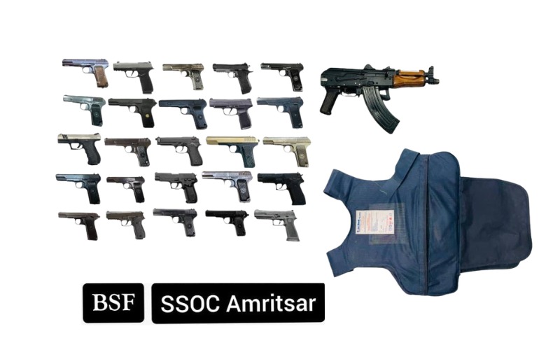 In a major breakthrough against cross-border arms smuggling, Border Security Force (BSF) Punjab