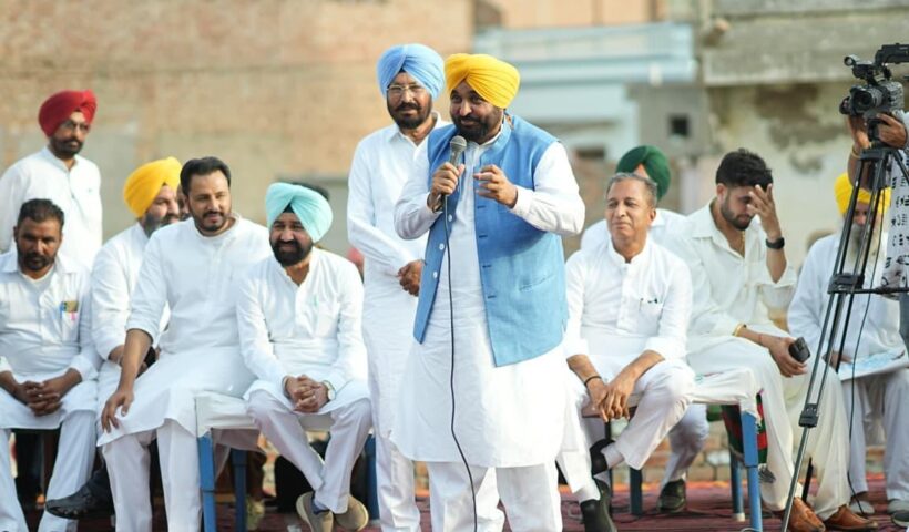 Punjab Chief Minister Bhagwant Singh Mann on Wednesday asserted that it is writing on the wall that the Aam Aadmi Party