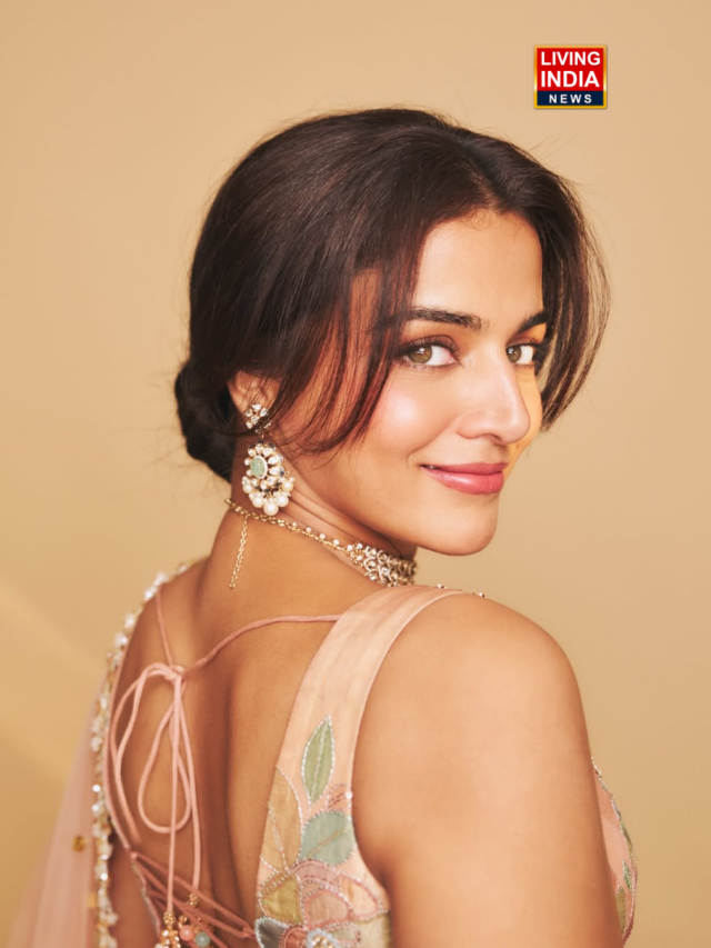 Wamiqa Gabbi’s traditional look is going viral, fans are captivated by her pink lehenga and deep-neck blouse.