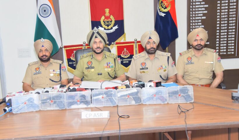 In a major breakthrough amidst the ongoing drive to make Punjab a safe and secure state as per directions