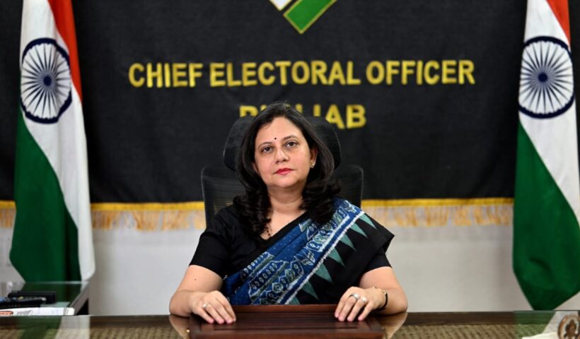 Punjab Chief Electoral Officer Mrs. Anindita Mitra today informed that 97.44 per cent of enumeration forms have been