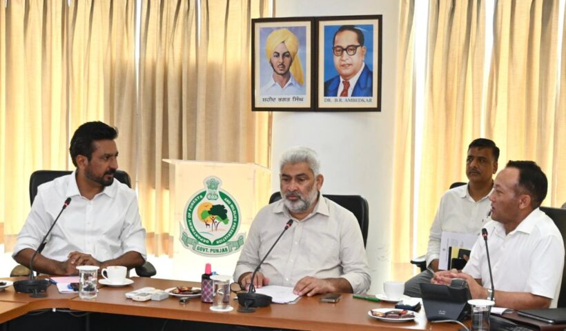The 5th meeting of the Standing Committee of the State Wildlife Board, Punjab was held at Van Bhawan, SAS Nagar