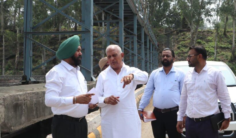 The 54 gates of the Madhopur Headworks have been modernised and structurally strengthened