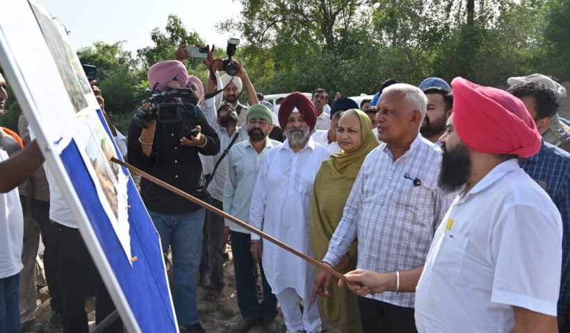 Punjab Water Resources, Mines and Geology and Land & Water Conservation Minister Barinder Kumar Goyal