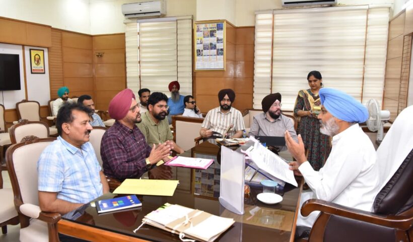 Punjab Finance Minister Harpal Singh Cheema, Chairman of the cabinet sub-committee formed to resolve employee issues