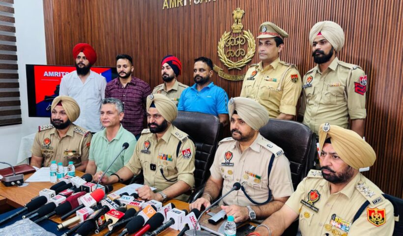 In a major breakthrough amidst the ongoing drive to make Punjab a safe and secure state as per directions
