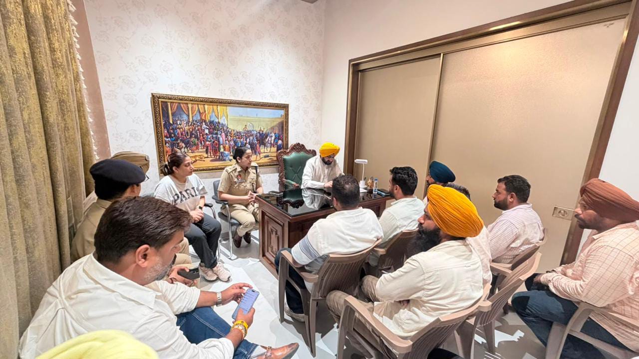 Punjab Cabinet Minister and MLA from the Khanna Assembly constituency, Tarunpreet Singh Sond, visited
