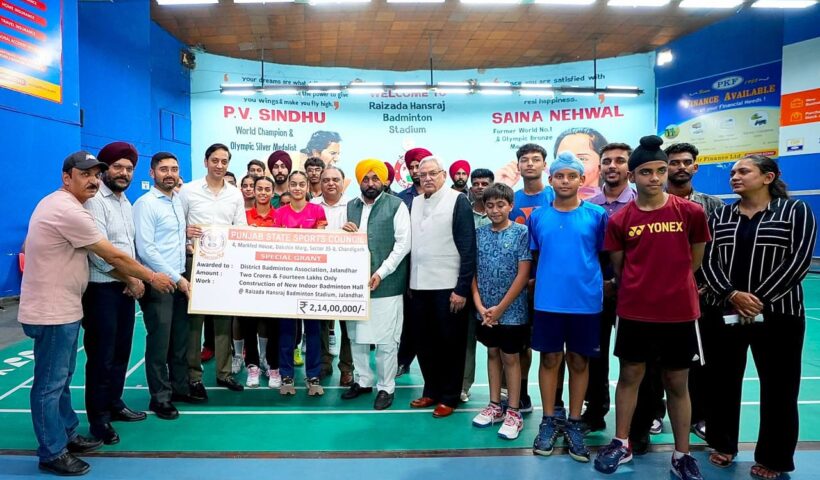 Punjab Chief Minister Bhagwant Singh Mann on Sunday reviewed the preparedness for the Sub-Junior National Badminton