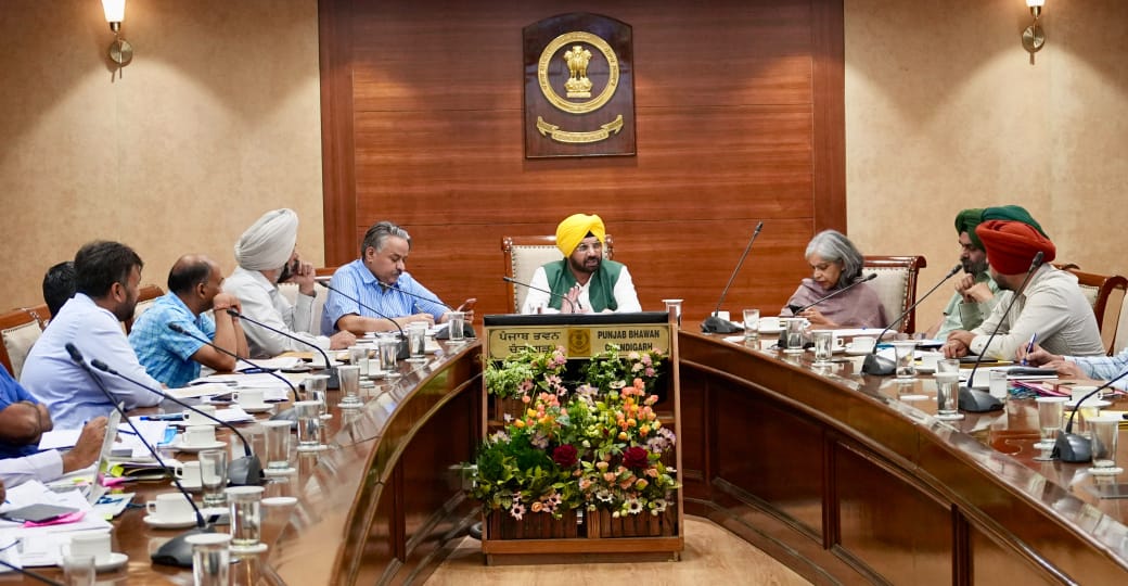 Punjab Public Works Minister Harbhajan Singh ETO, while reviewing the progress of road development works across