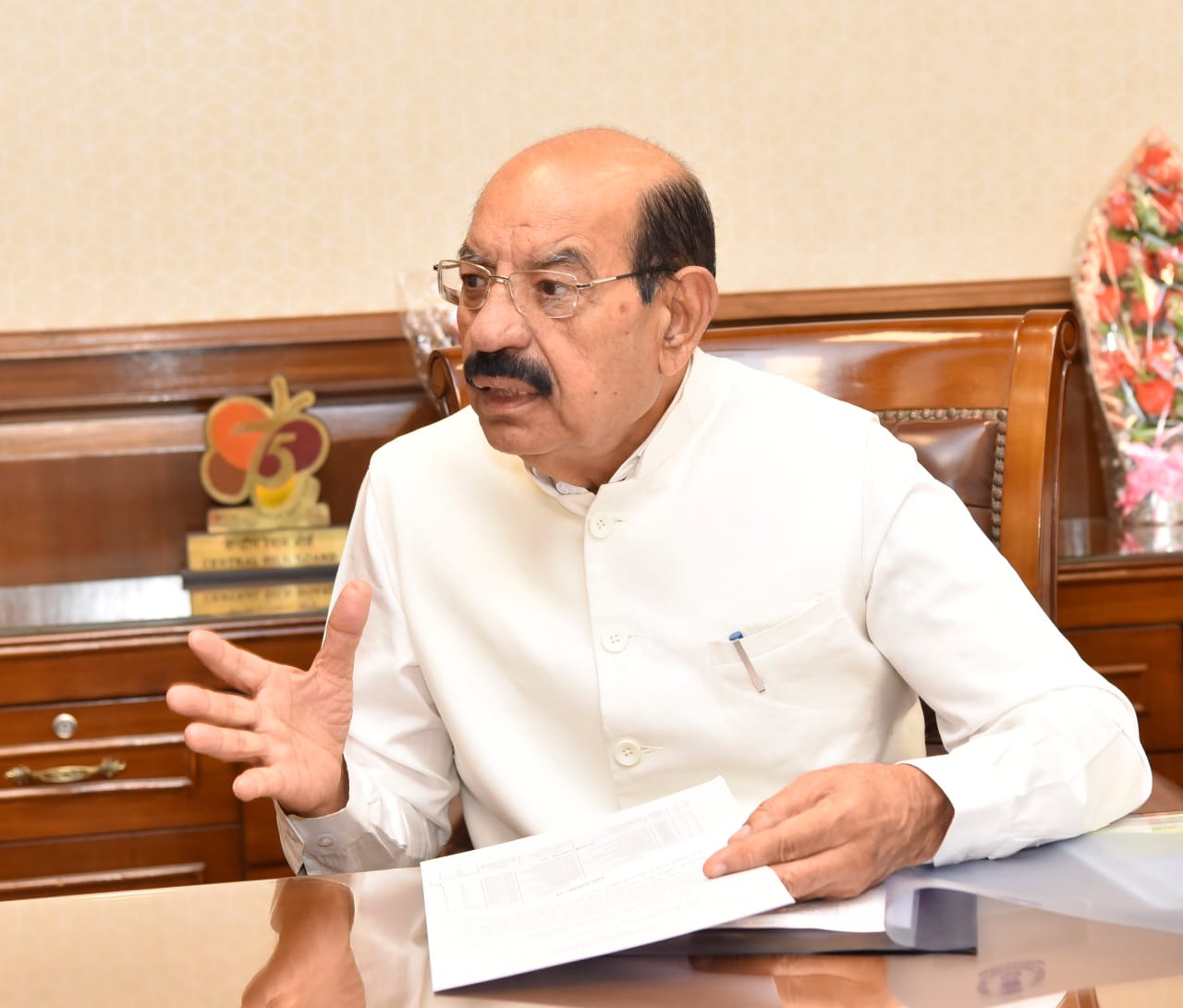 Punjab Horticulture Minister Mohinder Bhagat reviewed the progress of the Horticulture Development Centre