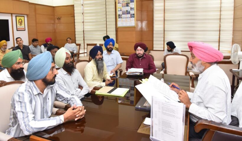 Finance Minister Harpal Singh Cheema directs Social Security Department to Ensure At Least ₹60 Lakh Life Insurance for Anganwadi Workers