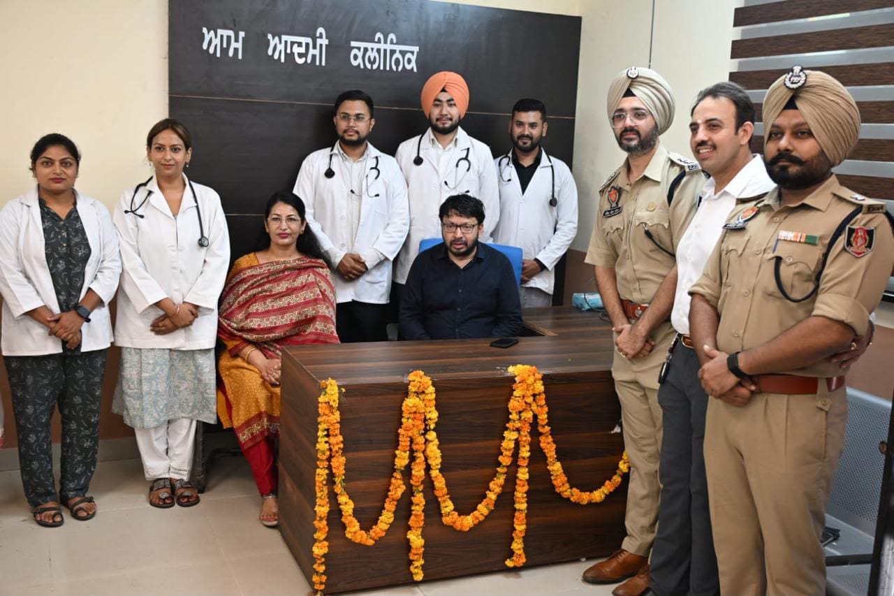 Cabinet Minister Dr. Ravjot Singh gets Aam Aadmi Clinic inaugurated at Central Jail