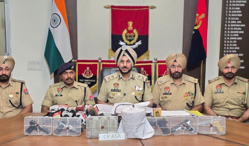 In a major breakthrough amidst the ongoing drive to make Punjab a safe and secure state as per directions