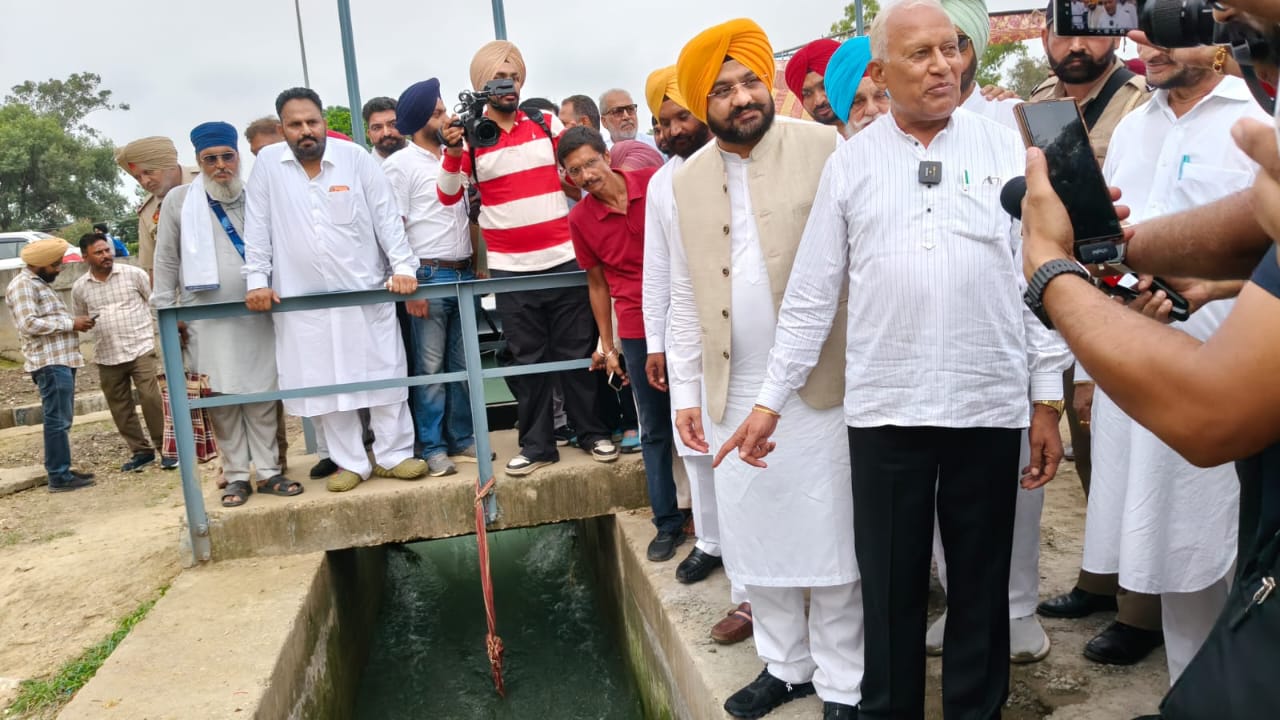 Punjab Cabinet Ministers Barinder Kumar Goyal and Tarunpreet Singh Sond today jointly inaugurated major