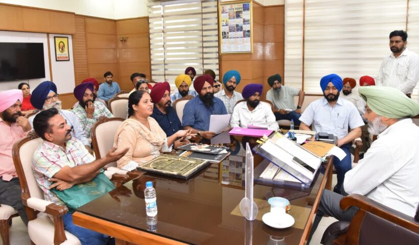 Punjab Finance Minister and Chairman of the Cabinet Sub-Committee constituted for resolving employee matters