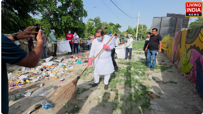स्वच्छता से स्वागत अभियान