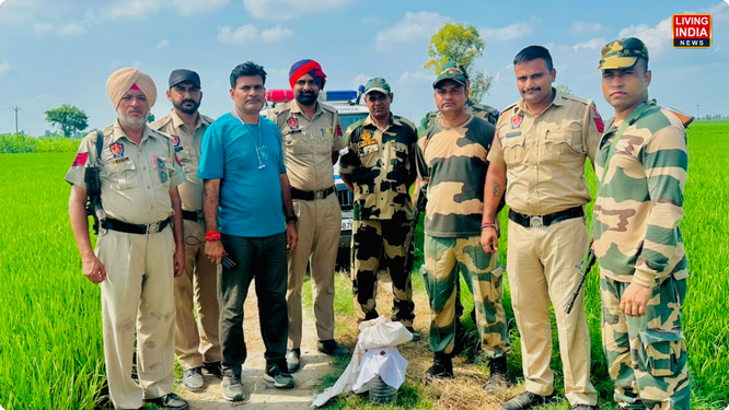 ਪਾਕਿਸਤਾਨ ਵੱਲੋਂ ਭਾਰਤੀ ਸਰਹੱਦ ਅੰਦਰ ਨਸ਼ੇ ਅਤੇ ਹਥਿਆਰ ਭੇਜਣ ਦੀਆਂ ਕੋਸ਼ਿਸ਼ਾਂ ਲਗਾਤਾਰ ਜਾਰੀ ਹਨ। ਇਸੇ ਕੜੀ ਤਹਿਤ ਜਲਾਲਾਬਾਦ ਨੇੜੇ ਭਾਰਤ-ਪਾਕਿ ਸਰਹੱਦ