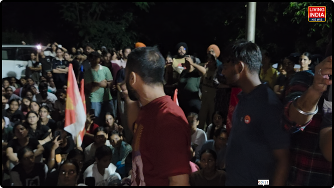 ਪੰਜਾਬੀ ਯੂਨੀਵਰਸਿਟੀ ਪਟਿਆਲਾ ਵਿਖੇ ਵਿਦਿਆਰਥੀ ਜਥੇਬੰਦੀਆਂ ਦਾ ਚੱਲ ਰਿਹਾ ਧਰਨਾ ਉਸ ਸਮੇਂ ਬੇਹੱਦ ਤਣਾਅਪੂਰਨ ਹੋ ਗਿਆ ਜਦੋਂ ਮਾਮਲਾ ਅੱਧੀ ਰਾਤ