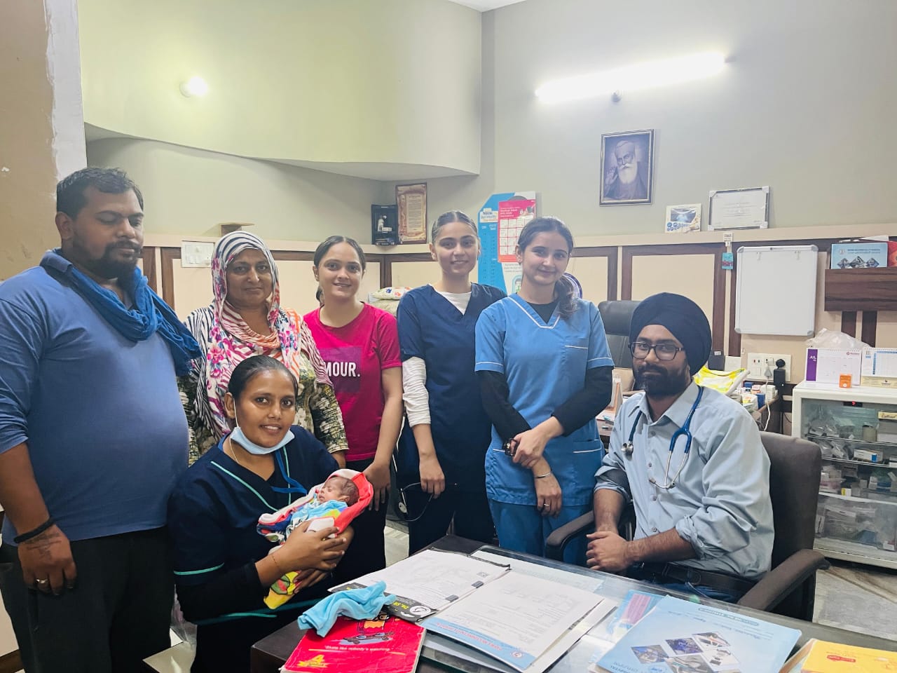 The Bhagwant Mann Government’s Mukh Mantri Sehat Yojna (MMSY) has helped save the life of a baby girl born