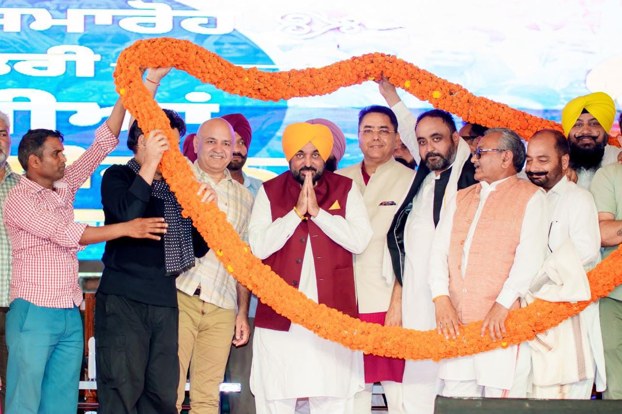 Bhagwant Singh Mann Government on Saturday transferred monthly financial assistance to 35.5 lakh women