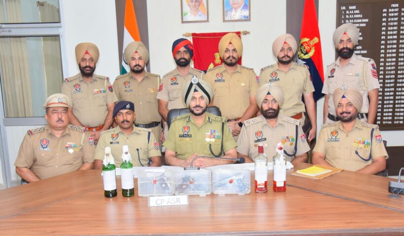 In a major breakthrough amidst the ongoing drive to make Punjab a safe and secure state as per directions of Chief Minister