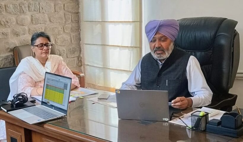 Punjab Transport Department Maintains Over 99% Timely Disposal In DL & RC Services: Harpal Singh Cheema