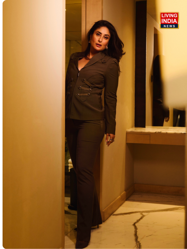 Kareena Kapoor turns 55; Bebo looks incredibly glamorous in a green pantsuit.