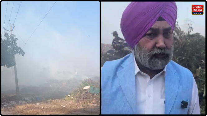 ਮੋਹਾਲੀ ਦੇ ਫੇਜ਼-5 ਰਿਹਾਇਸ਼ੀ ਇਲਾਕੇ ਦੇ ਨਾਲ ਲੱਗਦੀ ਗਰੀਨ ਬੈਲਟ ਵਿੱਚ ਨਗਰ ਨਿਗਮ ਵੱਲੋਂ ਬਣਾਏ ਗਏ ਵਿਵਾਦਤ ਆਰਐਮਸੀ (RMC) ਪੁਆਇੰਟ 'ਤੇ