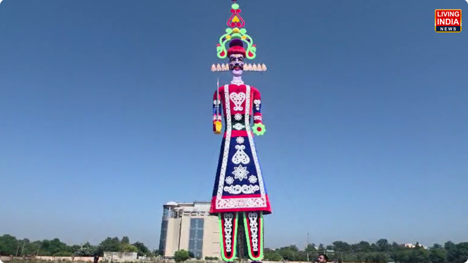 ਪੰਚਕੂਲਾ ਦੇ ਸੈਕਟਰ-5 ਸਥਿਤ ਸ਼ਾਲੀਮਾਰ ਗਰਾਊਂਡ ਵਿੱਚ ਆਉਣ ਵਾਲੇ ਵਿਜਯਦਸ਼ਮੀ (ਦੁਸਹਿਰੇ) ਦੇ ਤਿਉਹਾਰ ਨੂੰ ਲੈ ਕੇ ਤਿਆਰੀਆਂ ਜ਼ੋਰਾਂ-ਸ਼ੋਰਾਂ